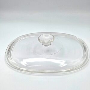 Pyrex Oval Glass LID ONLY DC-11/2-C Replacement Fits Corning Ware 11" x 8.5"